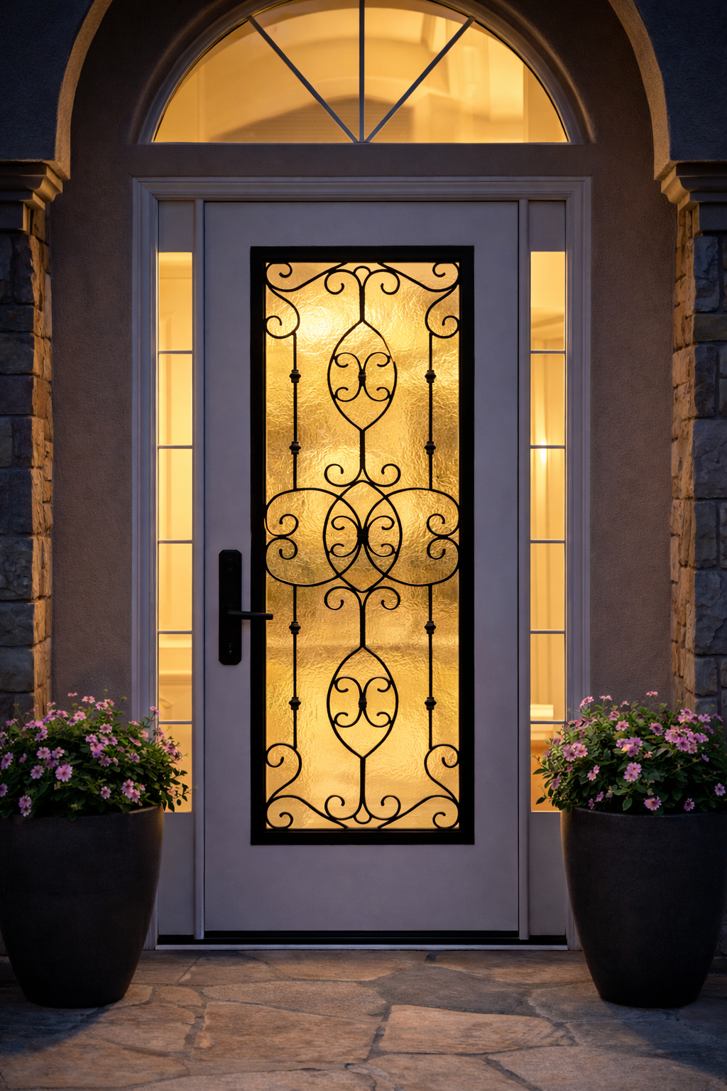 Decorative Steel Security Door