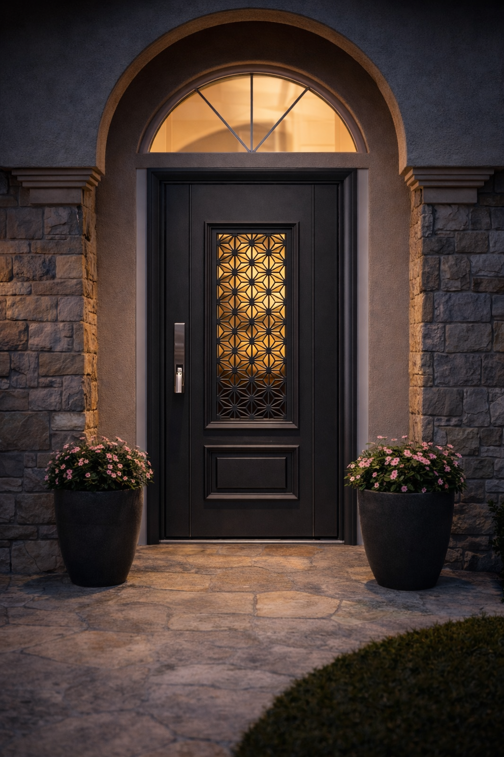 Ornamental Steel Security Door
