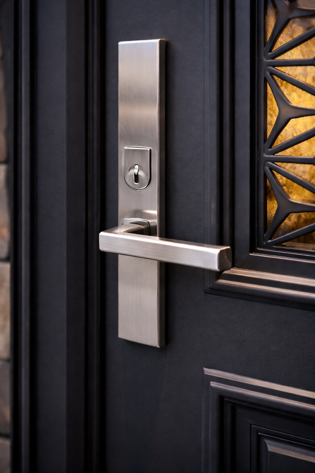 Ornamental Steel Security Door